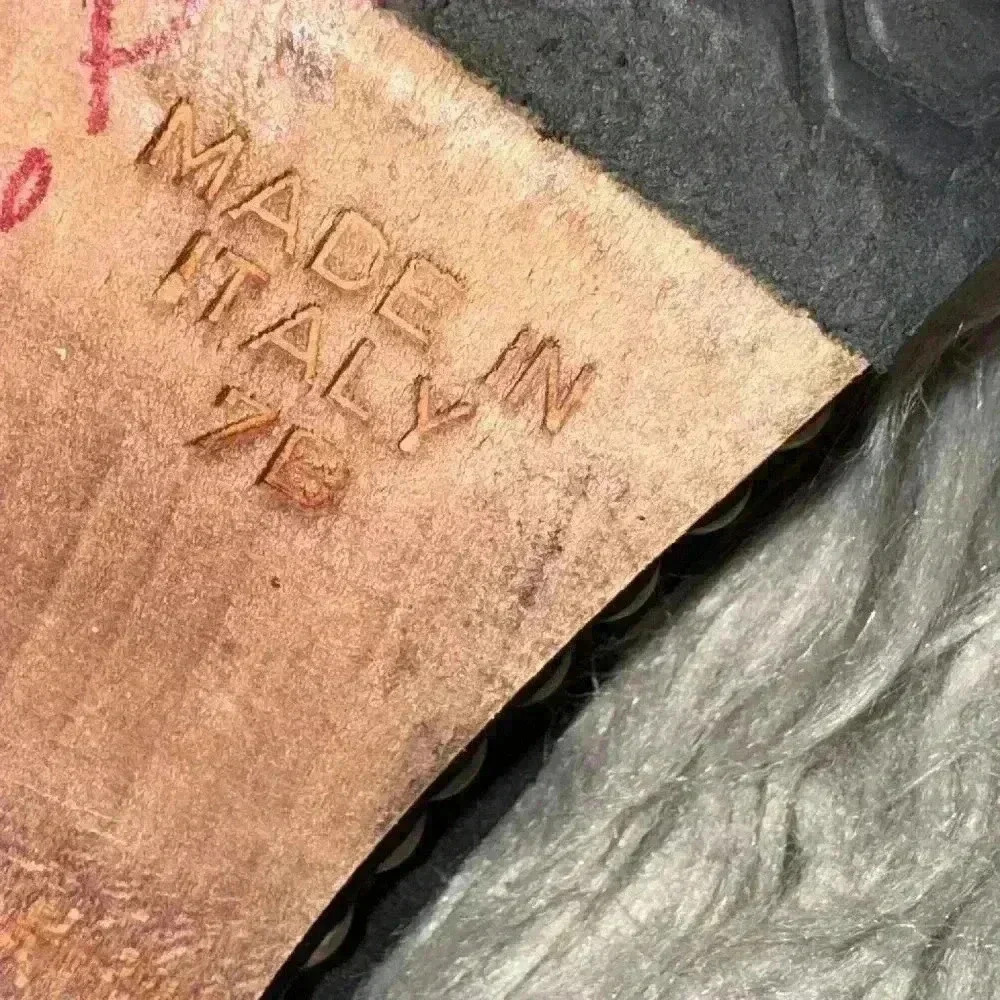 Vintage Kors Michael Kors Suede Wooden Mules Made in Italy Size 7 - Picture 9 of 9